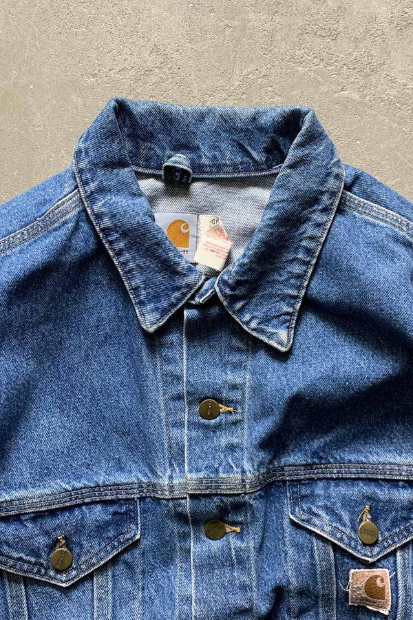 MADE IN USA 80'S DENIM JACKET / LIGHT BLUE [SIZE: L USED]