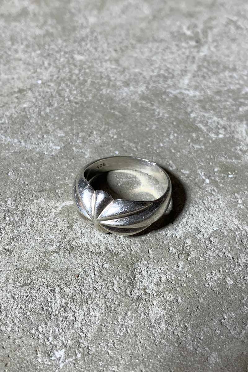 925 SILVER RING  [SIZE: 18.5号相当 USED]