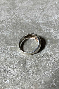 925 SILVER RING  [SIZE: 18.5号相当 USED]