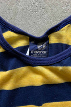 画像をギャラリービューアに読み込む, MADE IN USA 90&#39;S BORDER TANK TOP / YELLOW / NAVY [SIZE: L USED]
