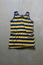 画像をギャラリービューアに読み込む, MADE IN USA 90&#39;S BORDER TANK TOP / YELLOW / NAVY [SIZE: L USED]
