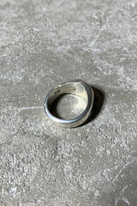 MADE IN MEXICO 925 SILVER SIGNET RING [SIZE: 号相当 USED]