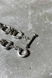 925 SILVER T-BAR BRACELET [SIZE: ONE SIZE USED]