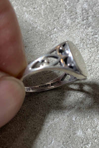 925 SILVER RING  [SIZE: 11.5号相当 USED]