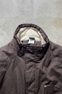 Y2K EARLY 00'S PUFF JACKET / BROWN [SIZE:L USED]