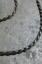 画像をギャラリービューアに読み込む, MADE IN ITALY 925 SILVER FRENCH ROPE NECKLACE / SILVER [SIZE: ONE SIZE USED]
