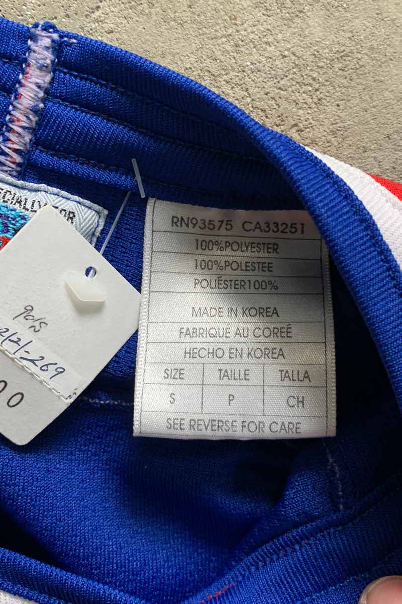 90'S NEW YORK GAME SHIRT / BLUE [SIZE: S USED]