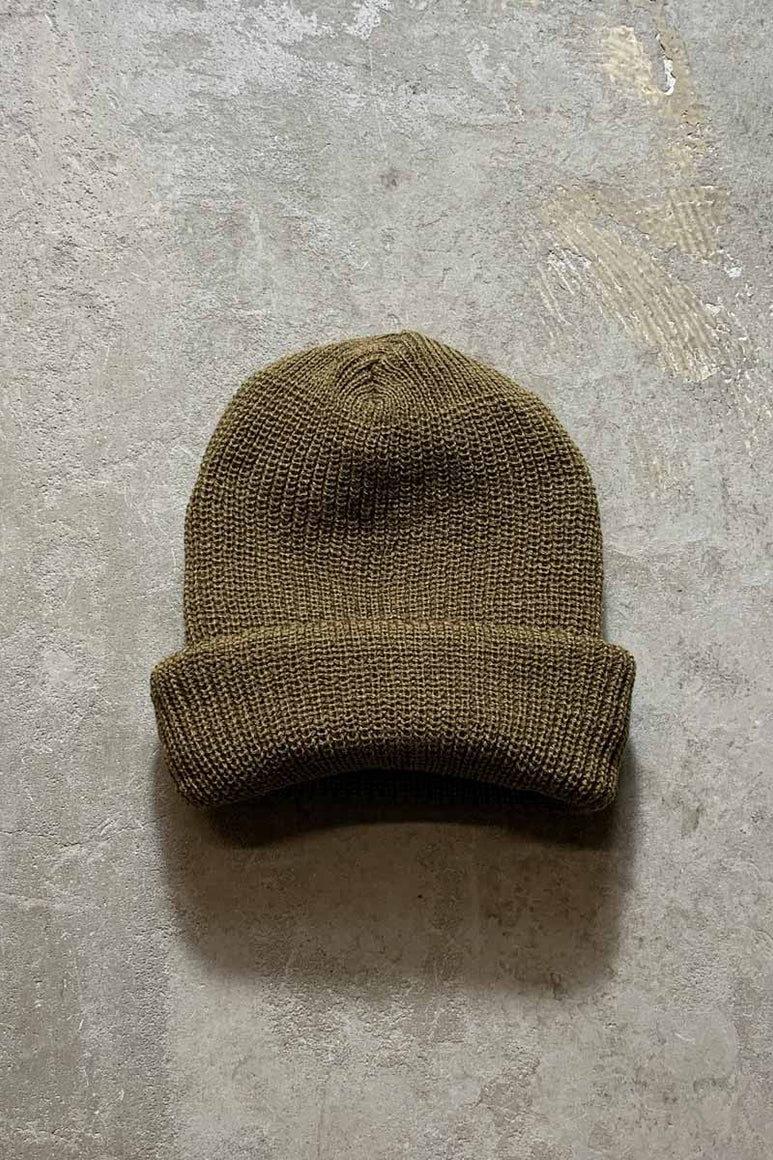 MADE IN USA ACRYLIC WATCH KNIT CAP / COYOTE BROWN [NEW]