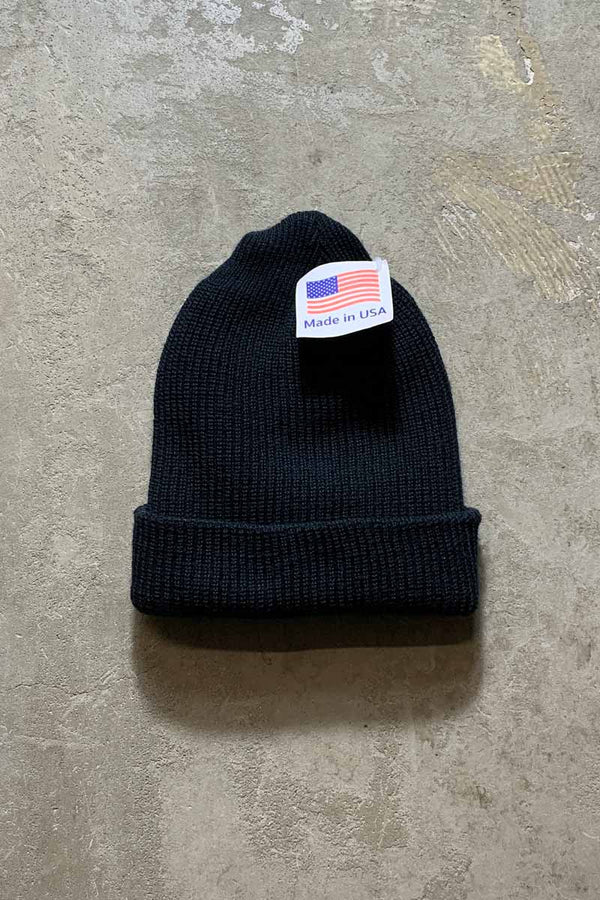 MADE IN USA ACRYLIC WATCH KNIT CAP / NAVY [NEW]
