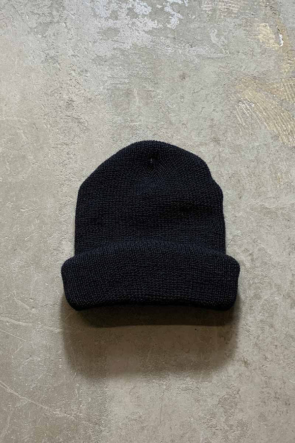 GENUINE G.I. WOOL WATCH CAP / BLACK [NEW]