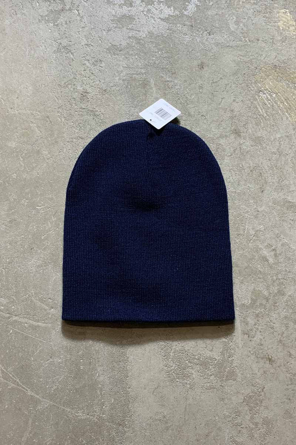 MADE IN USA ACRYLIC KNIT CAP / NAVY [SIZE: ONE SIZE DEADSTOCK/NOS]