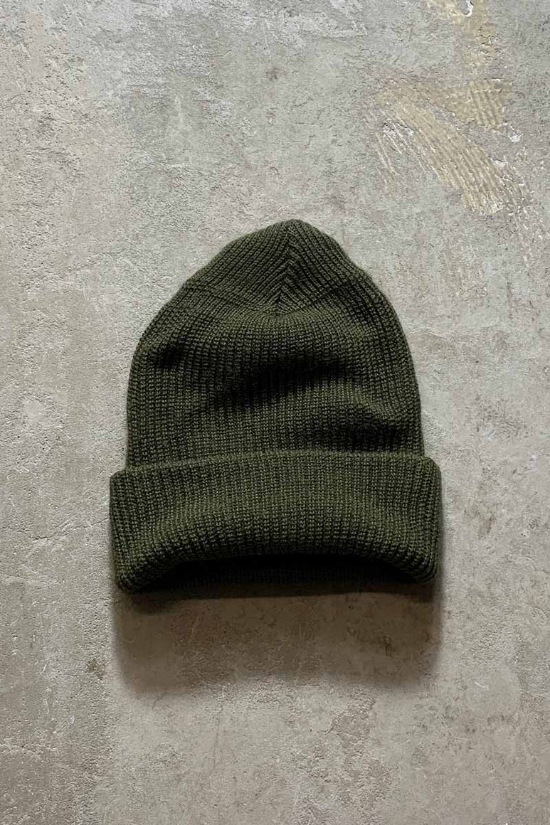 MADE IN USA ACRYLIC WATCH KNIT CAP / OLIVE DRAB [NEW]