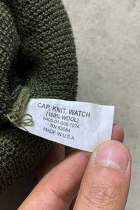 GENUINE G.I. WOOL WATCH CAP / OLIVE DRAB [NEW]