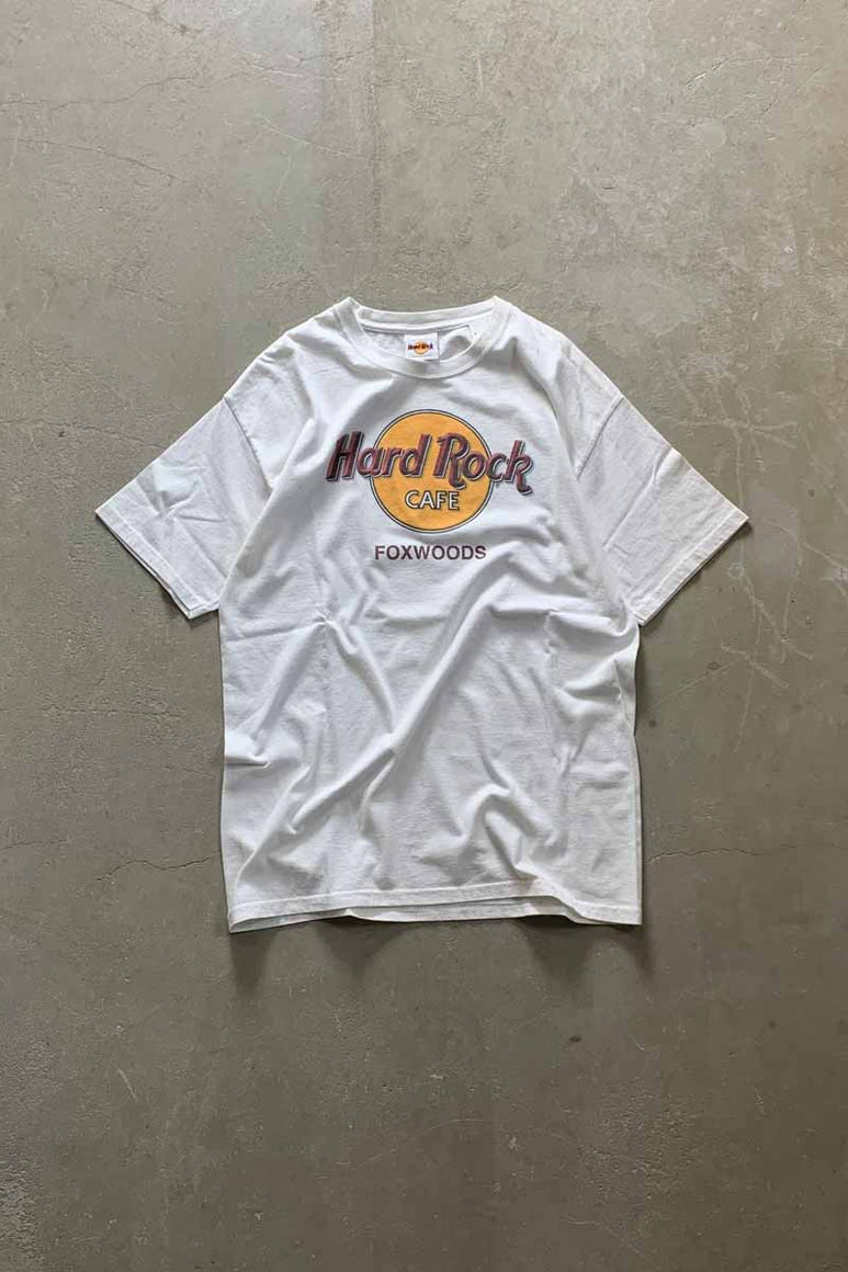 MADE IN MEXICO S/S FOXWOODS ADVERTISING T-SHIRT / WHITE [SIZE: M USED]