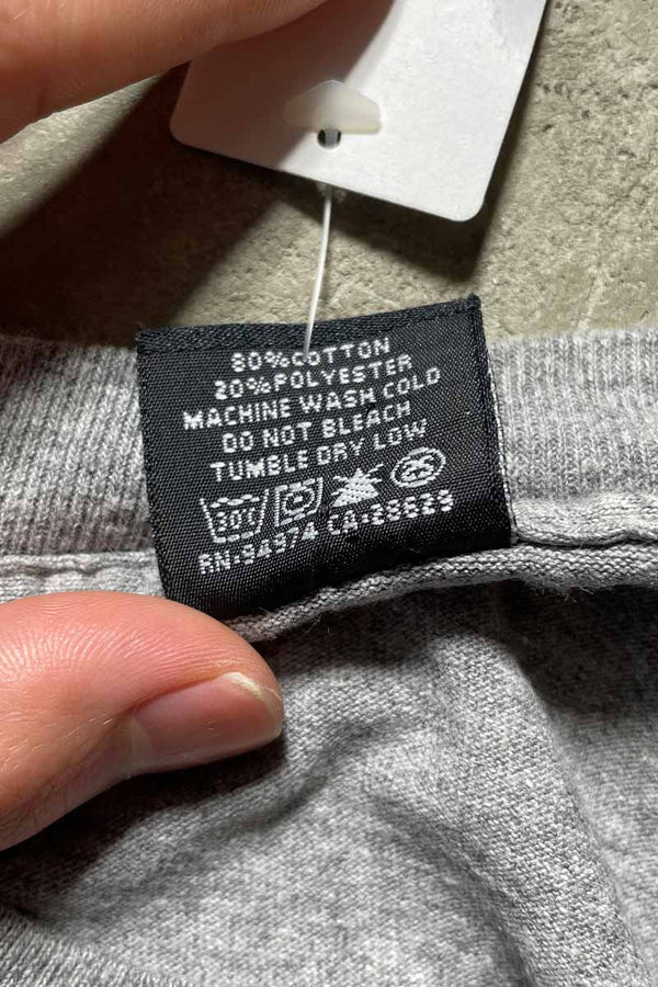 MADE IN MEXICO Y2K EARLY 00'S STAR PRINT T-SHIRT / GRAY [SIZE: XL USED]