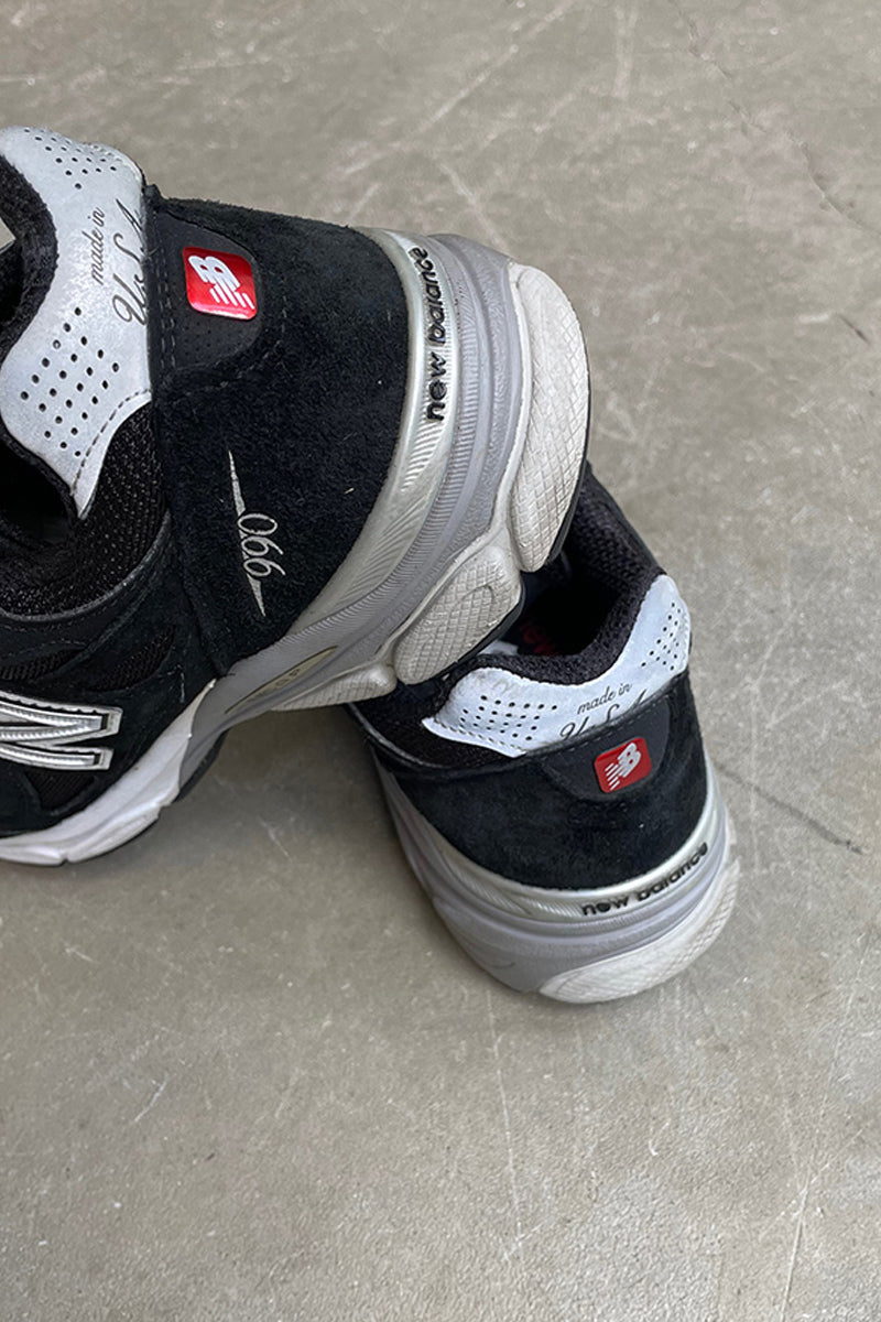 MADE IN USA M990 BS3 SNEAKERS / BLACK [SIZE: US9.5 (27.5cm) USED]
