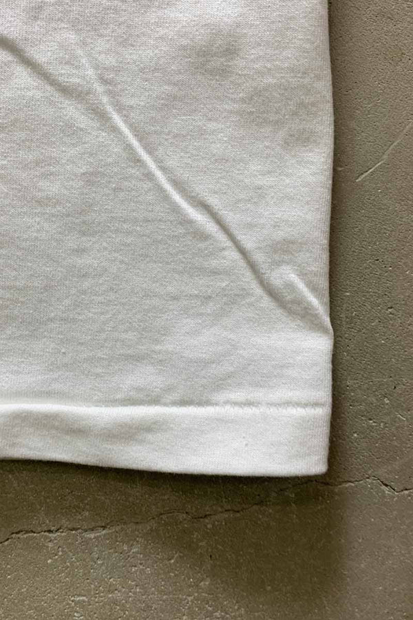 MADE IN USA 90s S/S DO NOT DISTURB CAT PRINT ANIMAL T-SHIRT / WHITE [SIZE: L DEADSTOCK/NOS]
