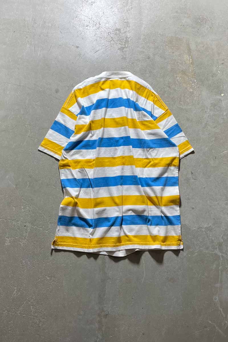 BORDER T-SHIRT / MULTI [SIZE: S USED]