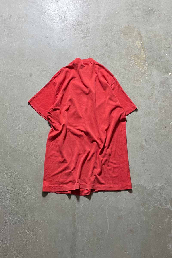 MADE IN USA 90'S 76ERS PRINT T-SHIRT / RED [SIZE: L USED]