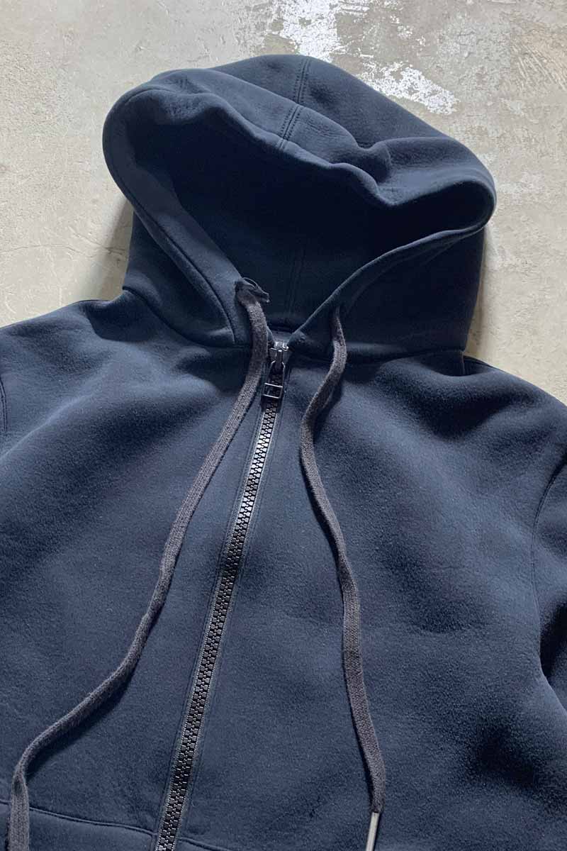 BONDING ZIP SWEAT HOODIE / BLACK [SIZE: S USED]