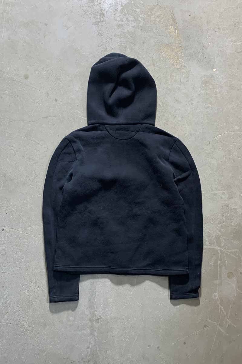BONDING ZIP SWEAT HOODIE / BLACK [SIZE: S USED]