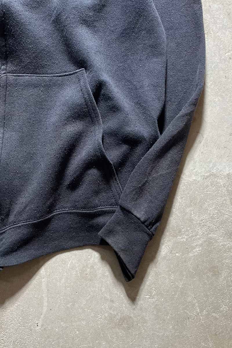 ZIP SWEATSHIRT / BLACK [SIZE:M USED]