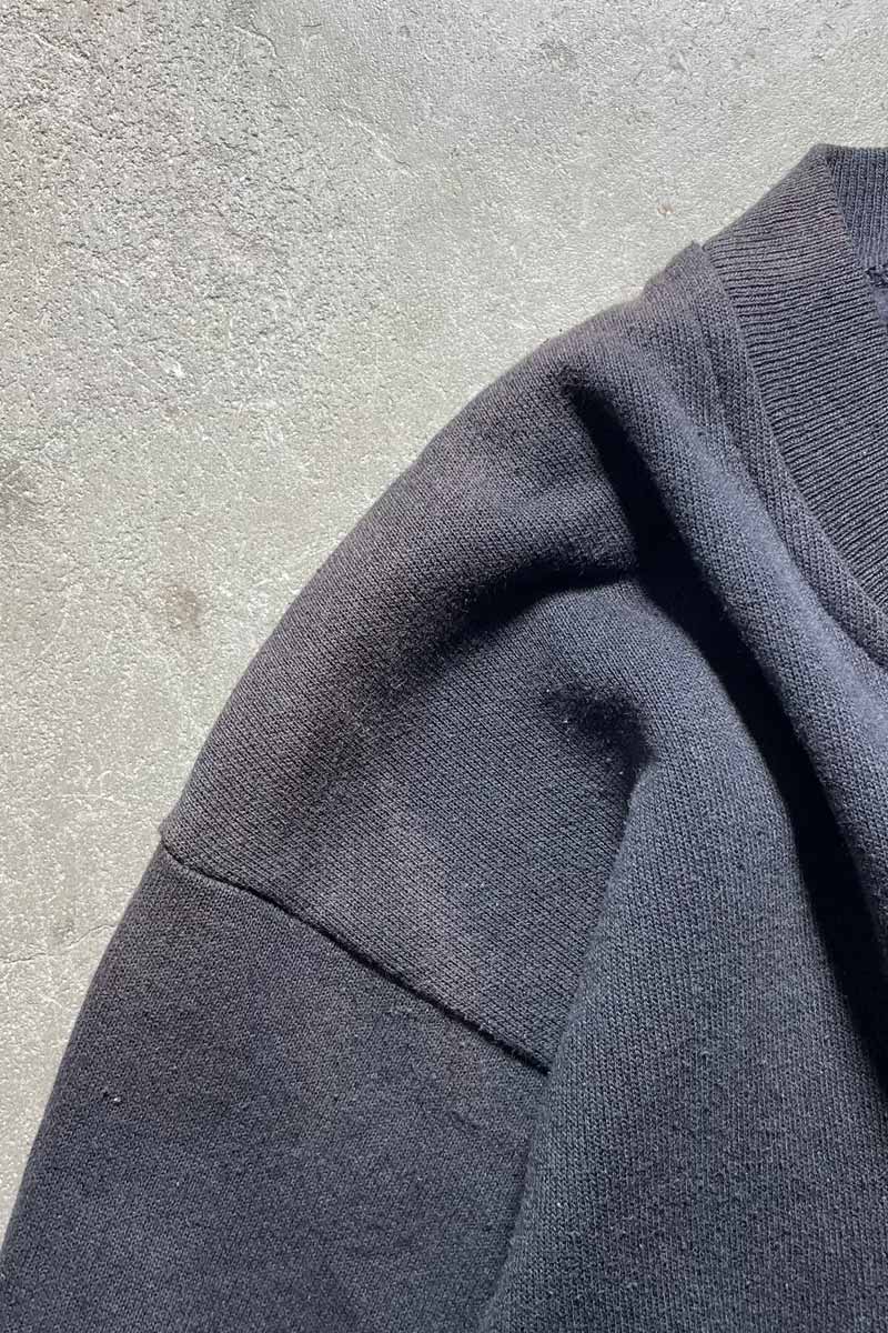 ZIP SWEATSHIRT / BLACK [SIZE:M USED]