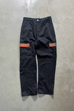 画像をギャラリービューアに読み込む, 90&#39;S REFLECTOR CARGO PANTS / BLACK[SIZE: W30L30 DEADSTOCK/NOS]
