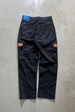 画像をギャラリービューアに読み込む, 90&#39;S REFLECTOR CARGO PANTS / BLACK[SIZE: W30L30 DEADSTOCK/NOS]
