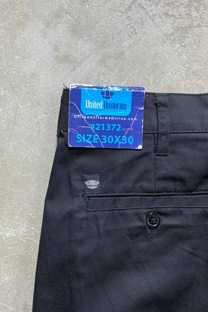 90'S REFLECTOR CARGO PANTS / BLACK[SIZE: W30L30 DEADSTOCK/NOS]