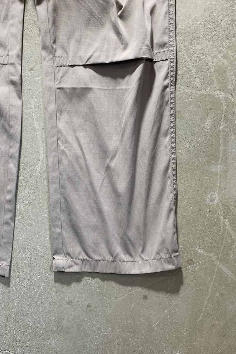 Y2K EARLY 00'S CARGO PANTS / LIGHT GRAY [SIZE: M USED]