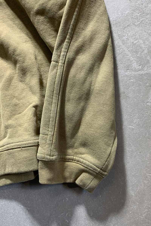 HALF ZIP SWEATSHIRT / KHAKI [SIZE: L USED]