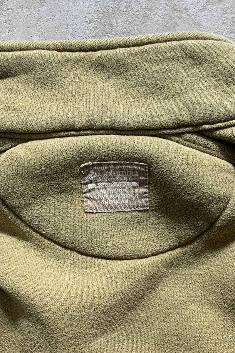 HALF ZIP SWEATSHIRT / KHAKI [SIZE: L USED]