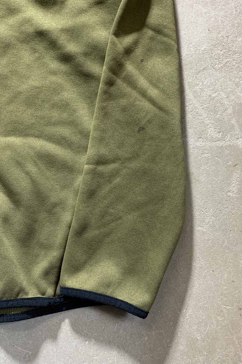 HALF ZIP SWEATSHIRT / KHAKI [SIZE: L USED]
