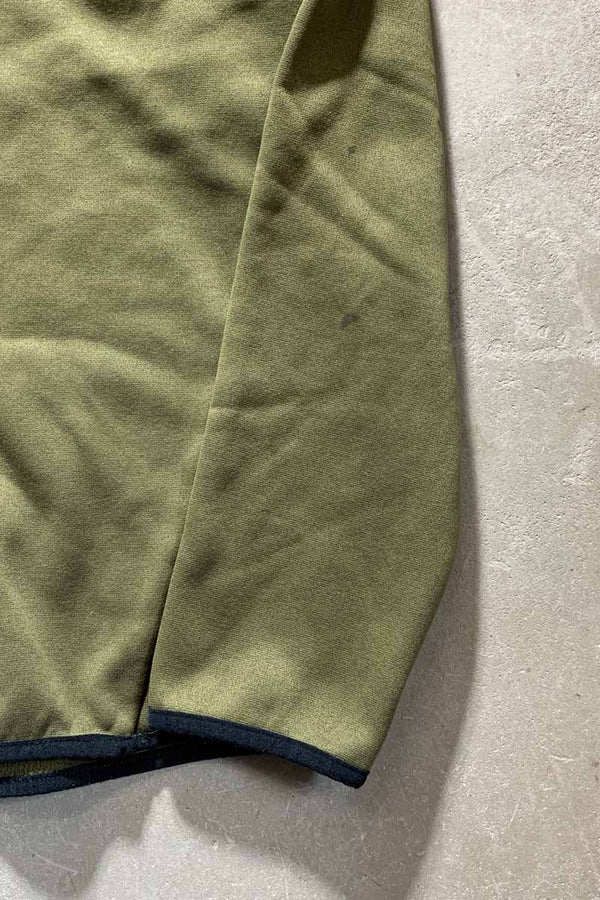 HALF ZIP SWEATSHIRT / KHAKI [SIZE: L USED]