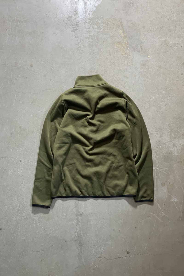 HALF ZIP SWEATSHIRT / KHAKI [SIZE: L USED]