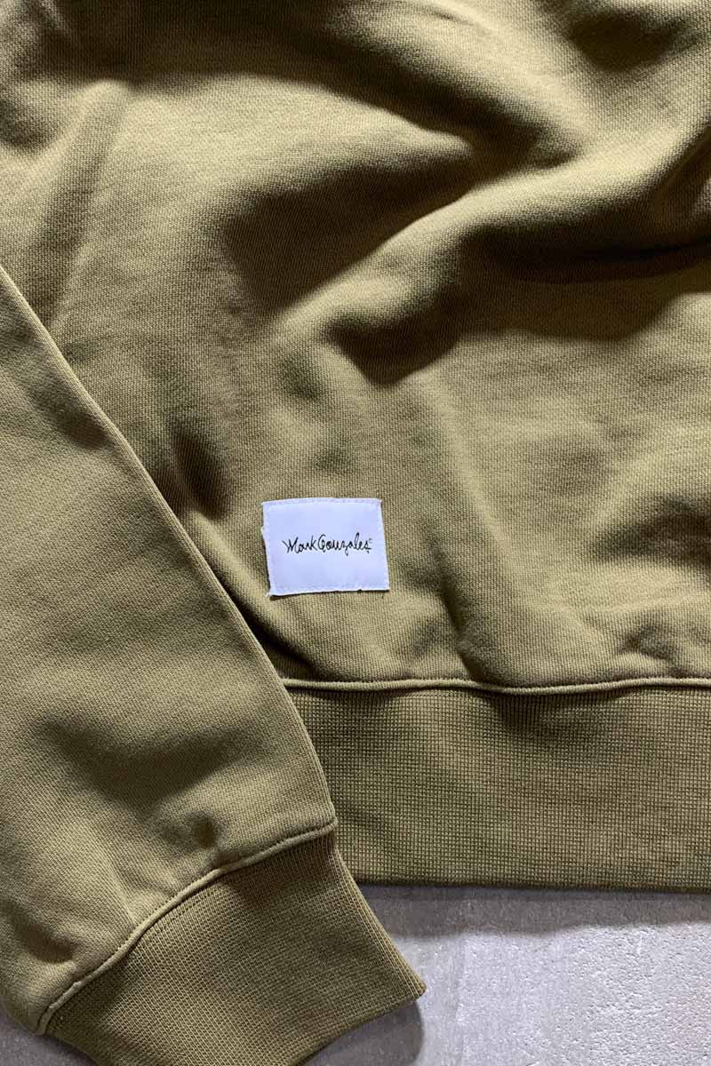 BACK PRINT SWEATSHIRT / KHAKI [SIZE: L USED]