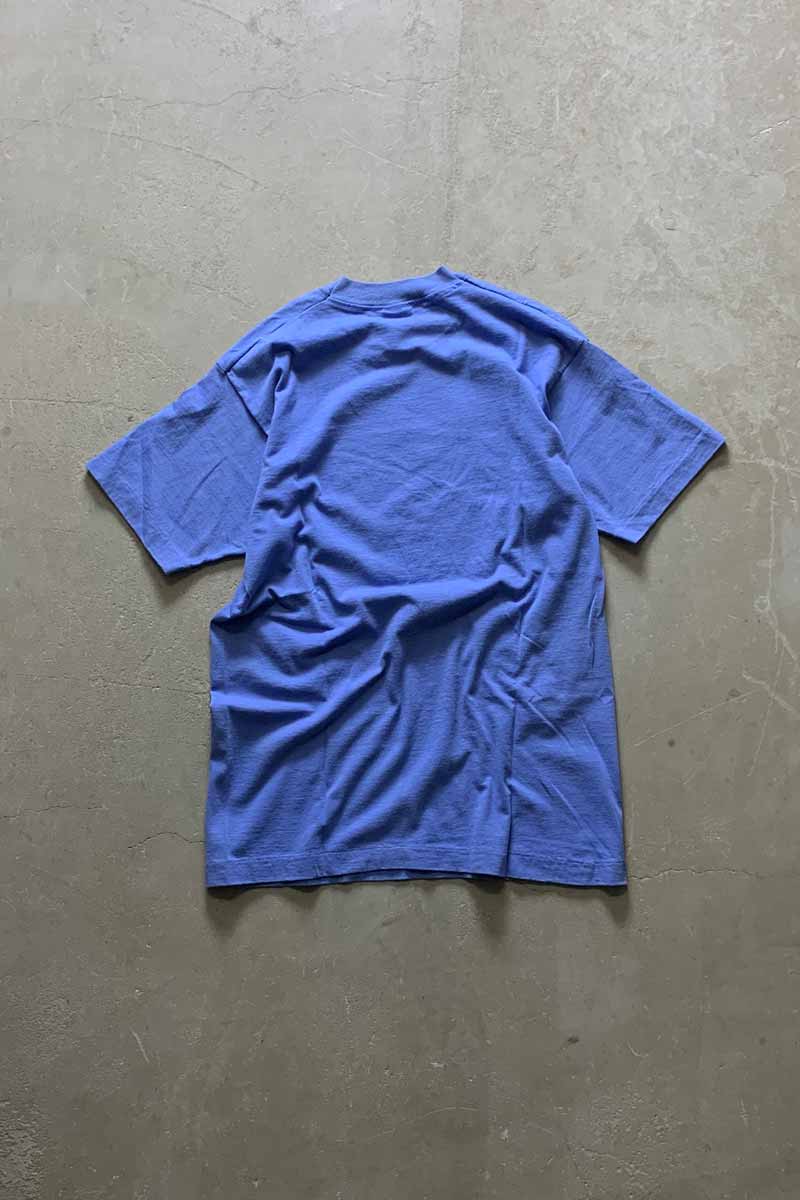 MADE IN USA 90'S S/S HABITAT FOR HUMANITY PRINT T-SHIRT / PURPLE [SIZE: L USED]
