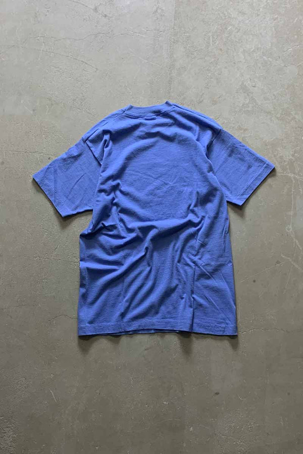 MADE IN USA 90'S S/S HABITAT FOR HUMANITY PRINT T-SHIRT / PURPLE [SIZE: L USED]