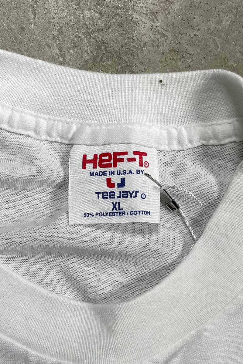 MADE IN USA 90'S S/S SILVIS COUNTRY MUSIC FESTIVAL PRINT T-SHIRT / WHITE [SIZE: XL USED]
