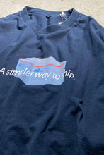 画像をギャラリービューアに読み込む, 90&#39;S S/S POST OFFICE A SIMPLER WAY TO SHIP T-SHIRT/ NAVY [SIZE: XL USED]
