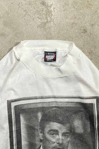 MADE IN USA 90'S S/S ROLLAND SMITH FACE PRINT MOVIE T-SHIRT / WHITE [SIZE: L USED]