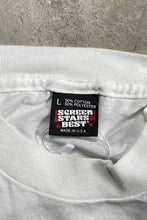 画像をギャラリービューアに読み込む, MADE IN USA 90&#39;S S/S ROLLAND SMITH FACE PRINT MOVIE T-SHIRT / WHITE [SIZE: L USED]
