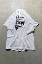 画像をギャラリービューアに読み込む, MADE IN USA 90&#39;S S/S ROLLAND SMITH FACE PRINT MOVIE T-SHIRT / WHITE [SIZE: L USED]
