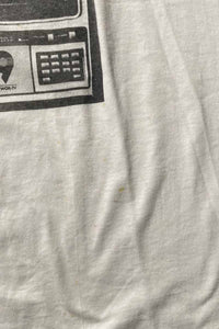 MADE IN USA 90'S S/S ROLLAND SMITH FACE PRINT MOVIE T-SHIRT / WHITE [SIZE: L USED]
