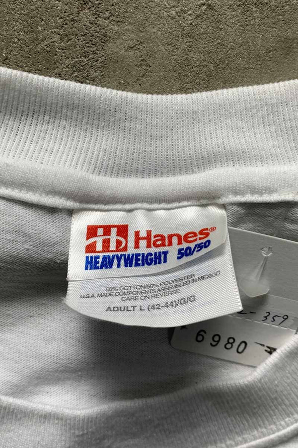 90s S/S PUBLIC NOTICE! T-SHIRT / WHITE [SIZE: L USED]