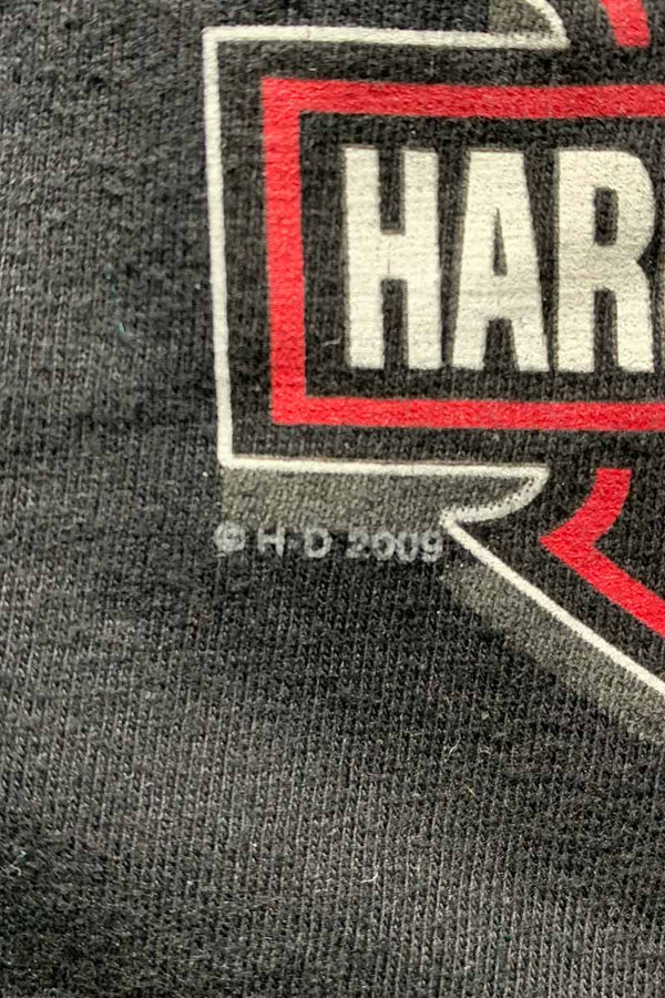MADE IN MEXICO 09'S S/S FREEDOM OF CHOICE PRINT MOTOR CYCLE T-SHIRT / BLACK [SIZE: XL USED]