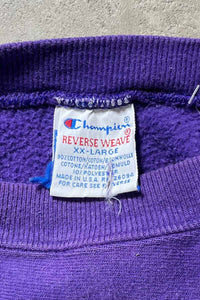 MADE IN USA 90'S REVERSE WEAVE ONE POINT SWEATSHIRT/ PURPLE [SIZE:2XL USED]