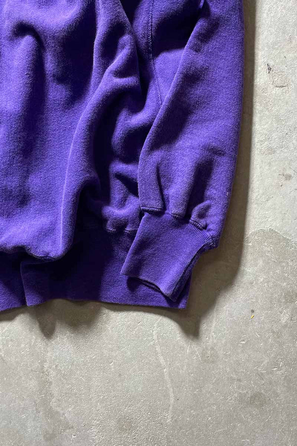 MADE IN USA 90'S REVERSE WEAVE ONE POINT SWEATSHIRT / PURPLE [SIZE:2XL USED]