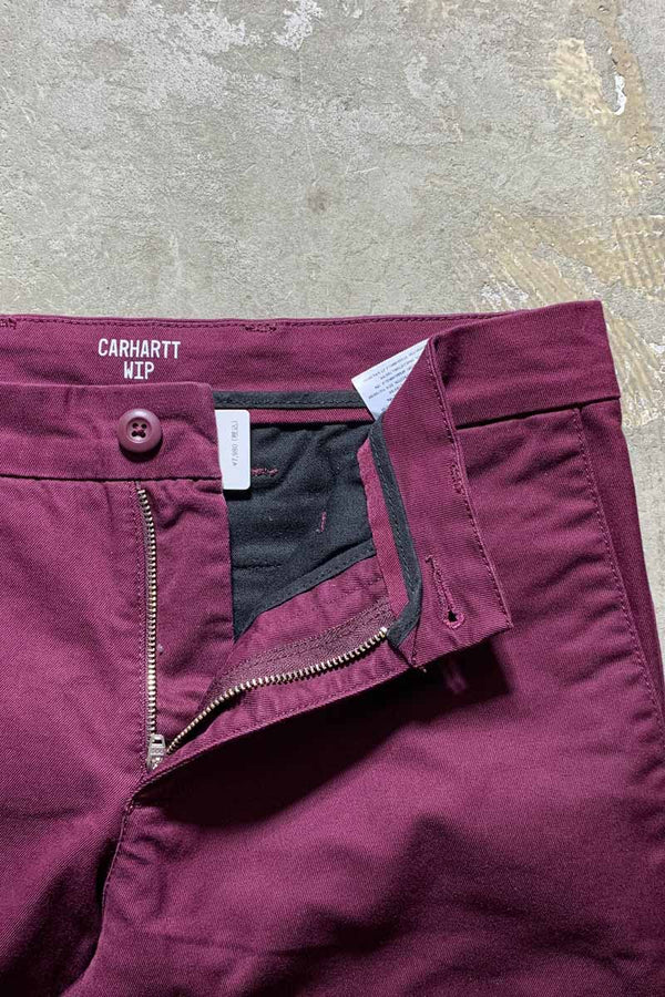 COTTON WORK PANTS / PURPLE [SIZE: W30 L32 USED]